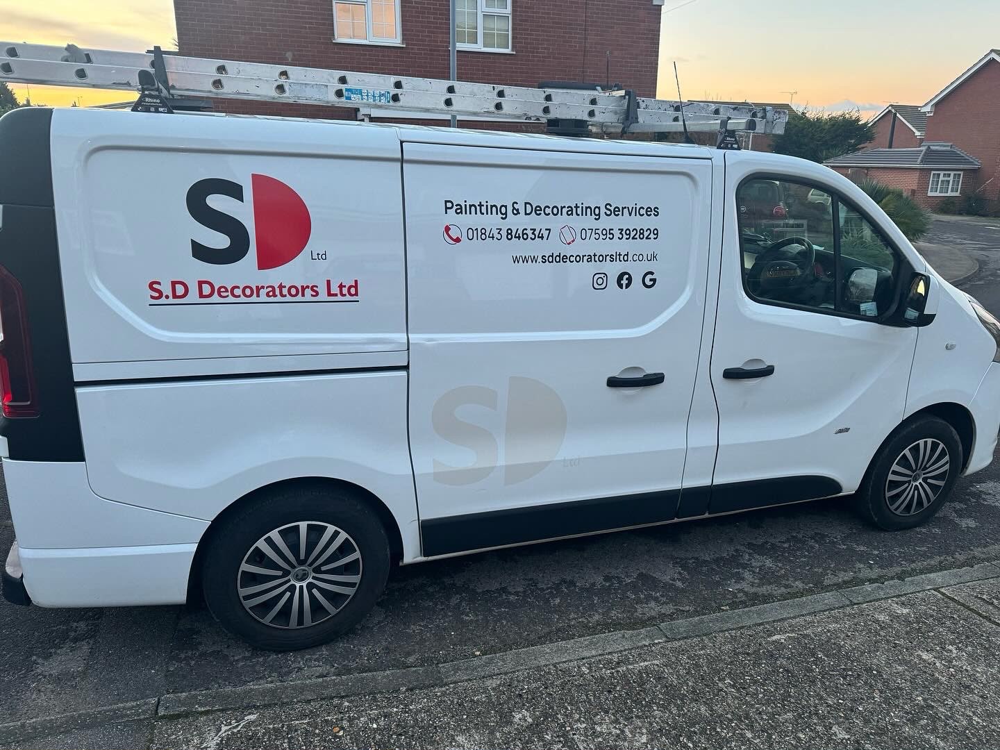 SD Decorators work van