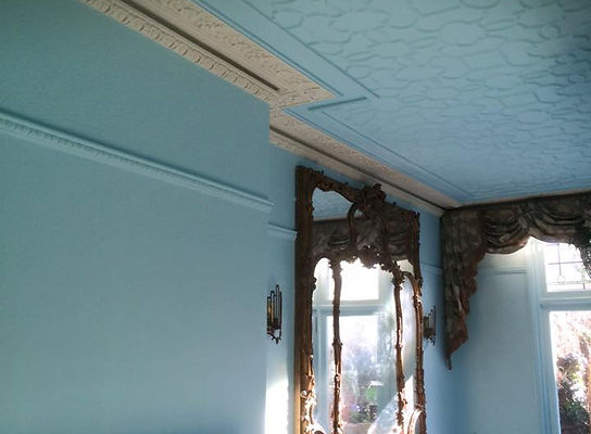 Decorative ceiling and interior paintwork by SD Decorators